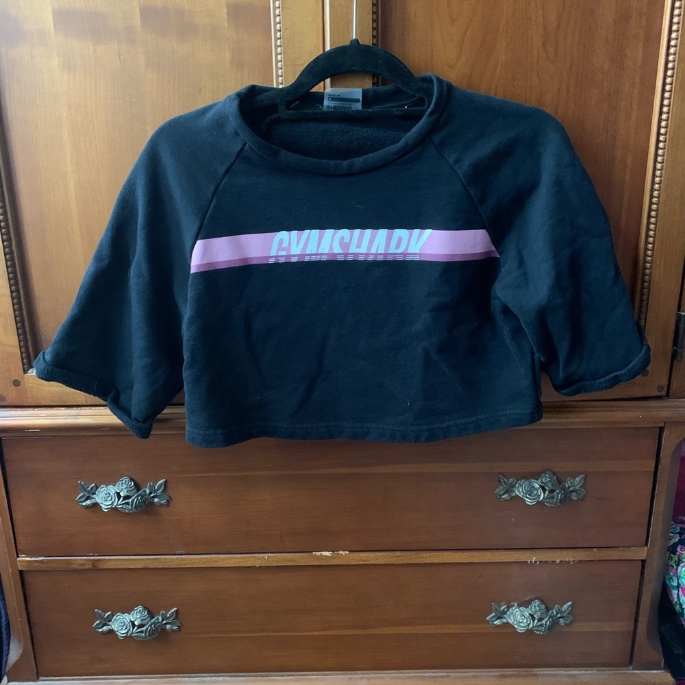 Gymshark boxy crop